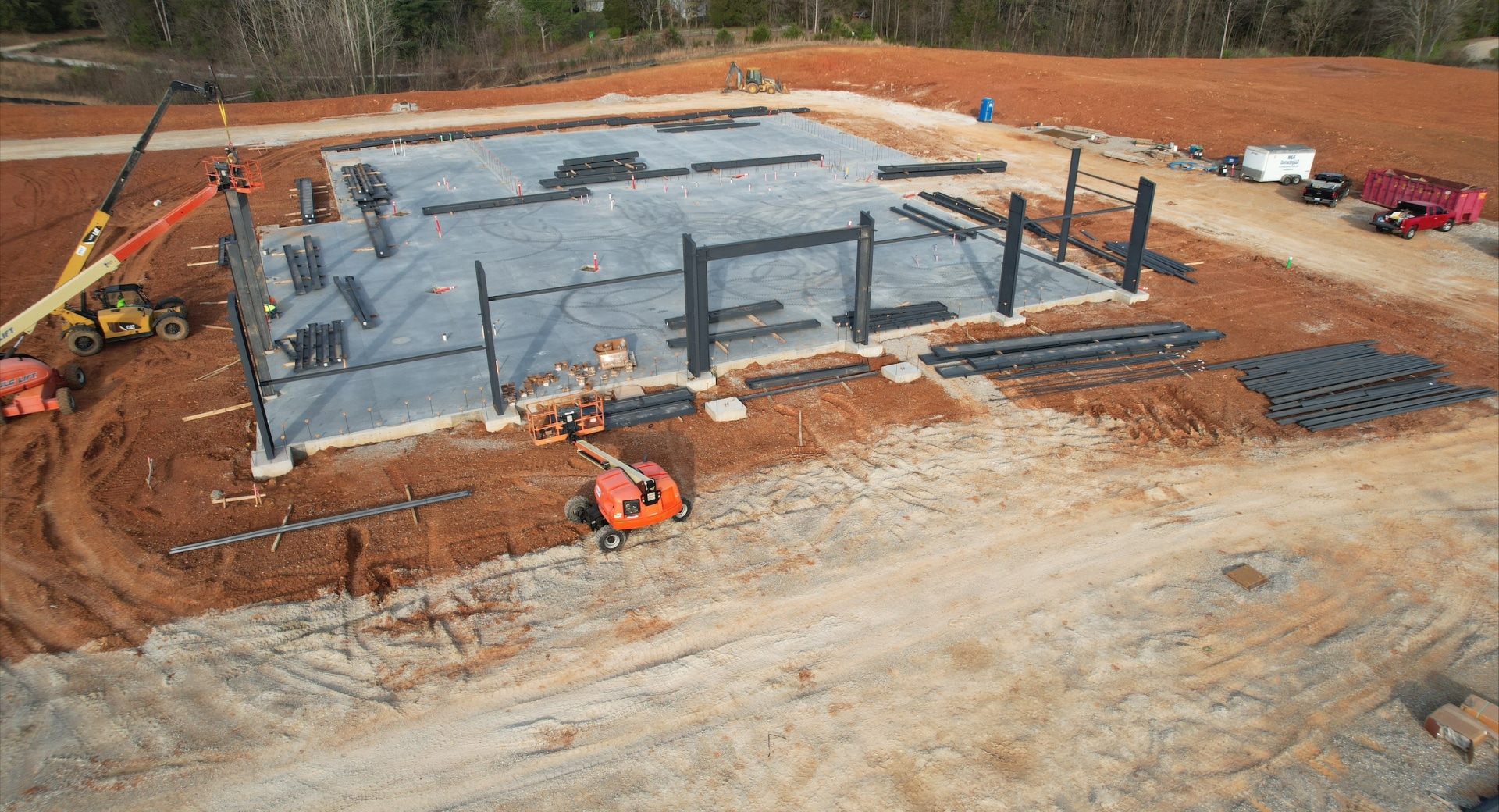 Steel Framework Installation Begins for Boys & Girls Club in Palmyra